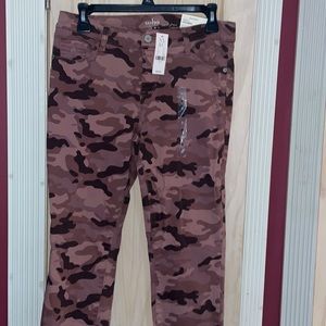 Army fatigue jeans
